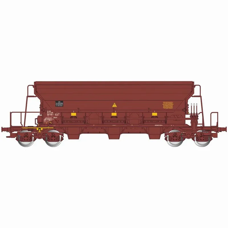 Wagon trémie Tads F-SGW - Albert Modell 082005 - HO 1/87 - SNCF - Ep VI - 2R Expédition Rapide